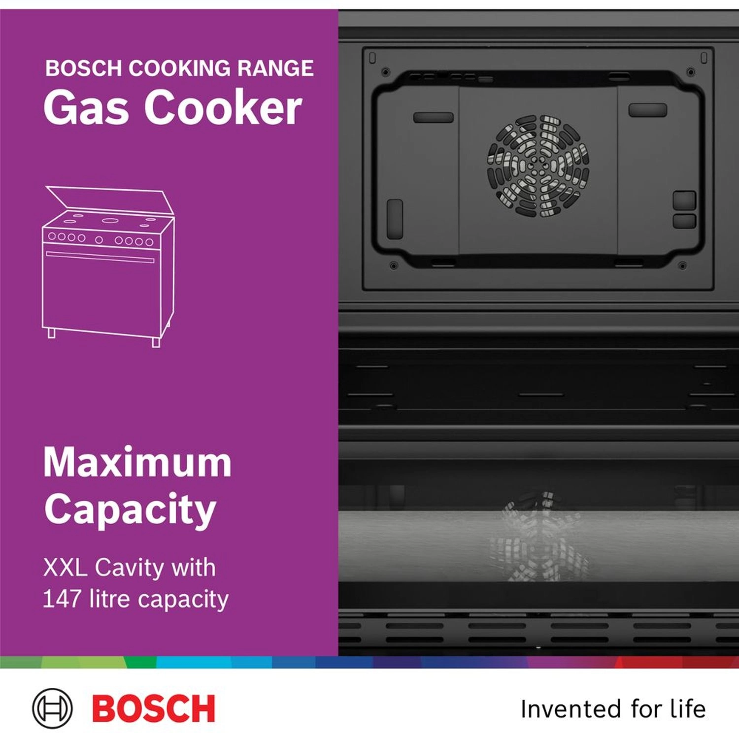 Series 4 HGVDA0Q50M GAS Cooker
