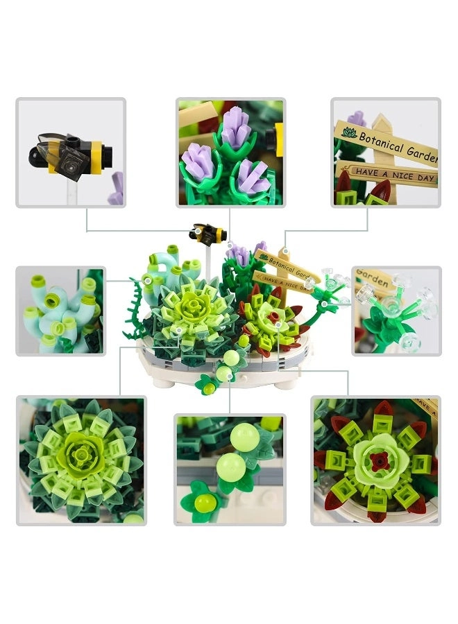 Captaintech Mini Bricks Bonsai Model - Botanical Collection 389 pcs