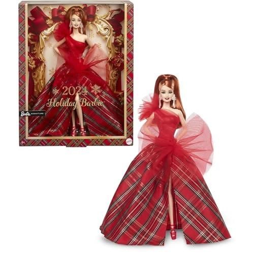 Barbie Holiday - Collector Plaid Gown Ages 15+