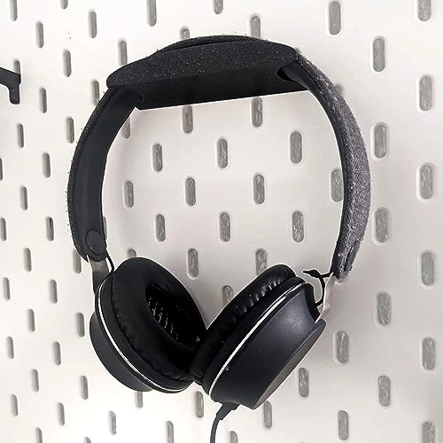 Headphone Holder for IKEA Skadis Perforated Plate - Wall Mount