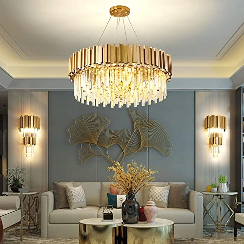 Modern crystal chandelier