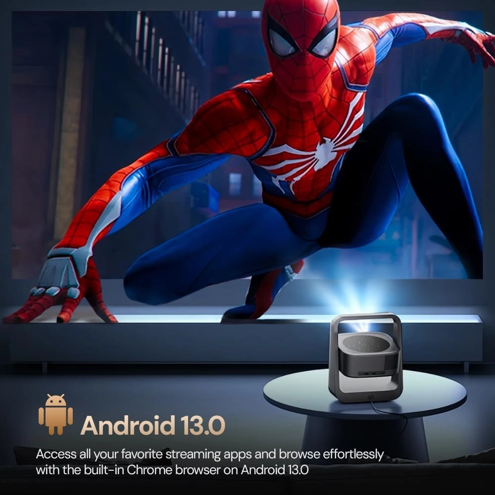 Mini Android Projector WP102 180 ANSI Lumens