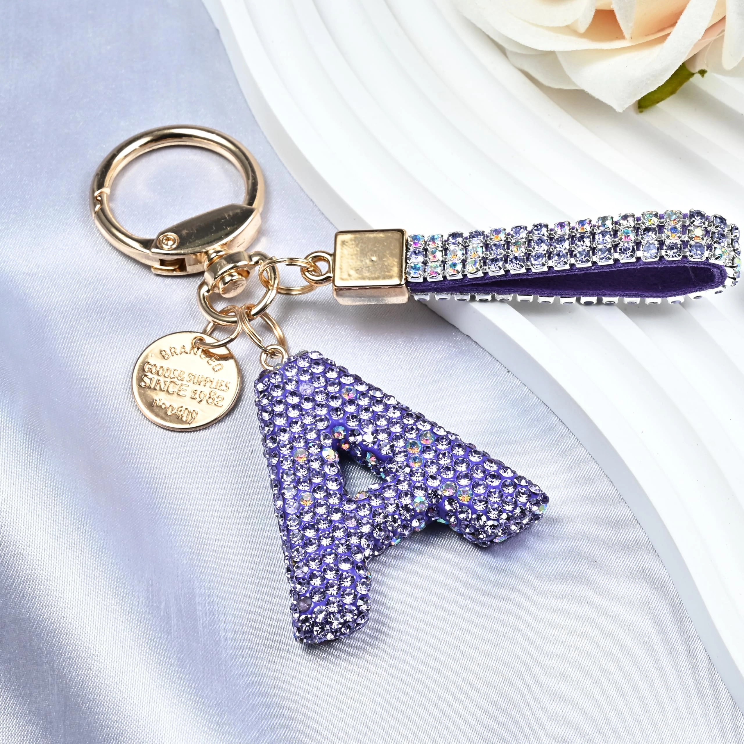 Initial Letter Keychain - Letter