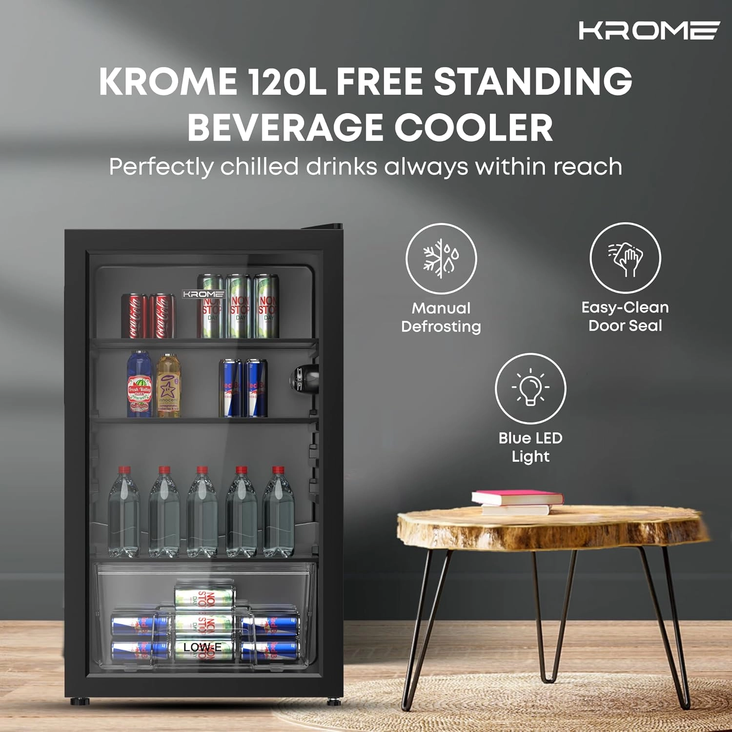 KR-BC120DM - 120 L Single Door