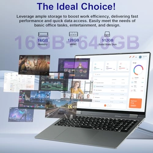 J1 - 16'' Celeron 16GB DDR5 512GB SSD