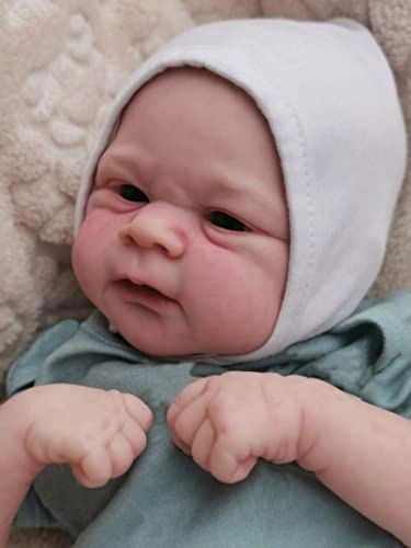 Elijah Reborn Baby Doll - 46 cm Blue Eyes