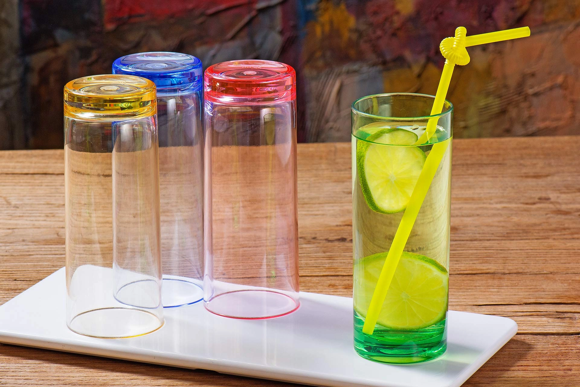 Plastic Tumbler - 1 pcs Solid Religious 350 ml