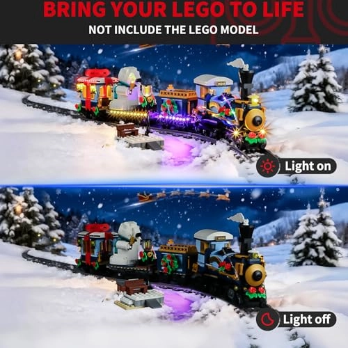 20 Light Kit - Compatible with Lego 10361 Holiday Express Train LED Lighting