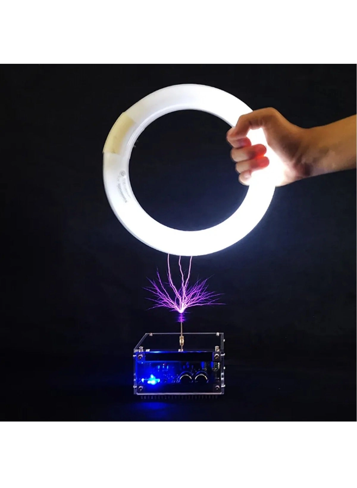 Palm Lightning Tesla Coil