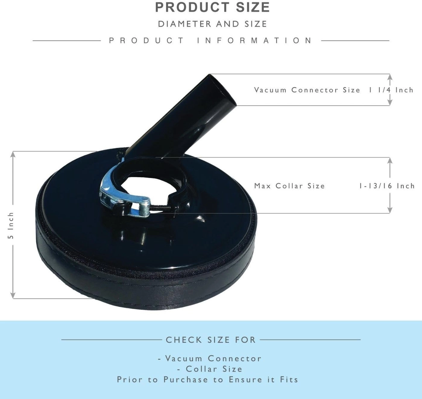 DSD101A Dust Shroud - 5 Inch