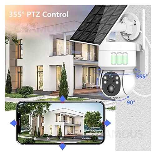 Outdoor Solar Security Camera 4MP