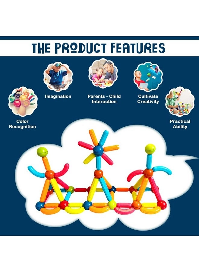 Magnetic Roundels Sticks - Engineer 24 pcs