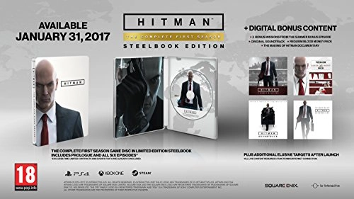 Hitman: The Complete First Season - Steelbook Edition Xbox One