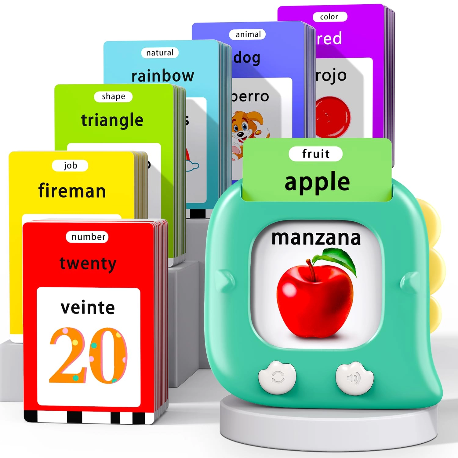 Talking Flash Cards - 2-6 280 pieces