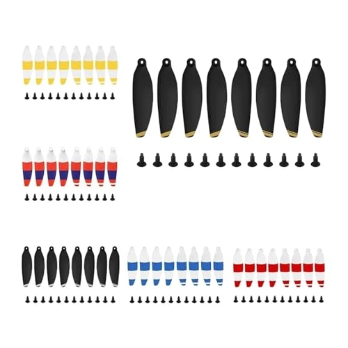 4726F - D-1 CW CCW Black Orange 8pcs