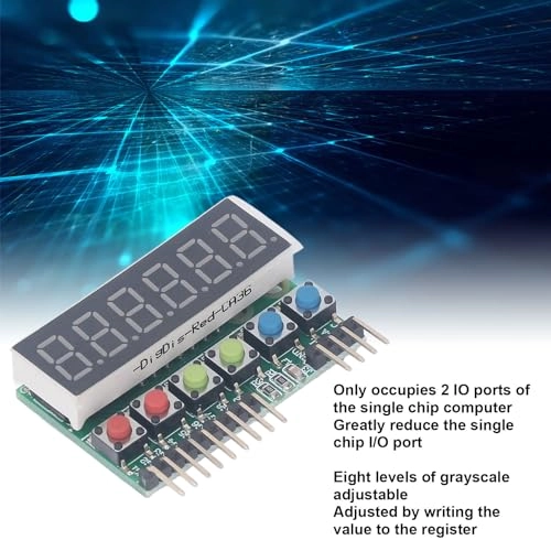 TM1637 - 6 Digit Digital Tube Display DC 3.3V-5V IIC Interface