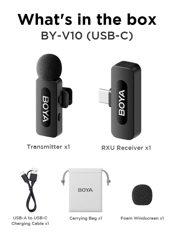 BY-V10 Wireless+USB Microphone