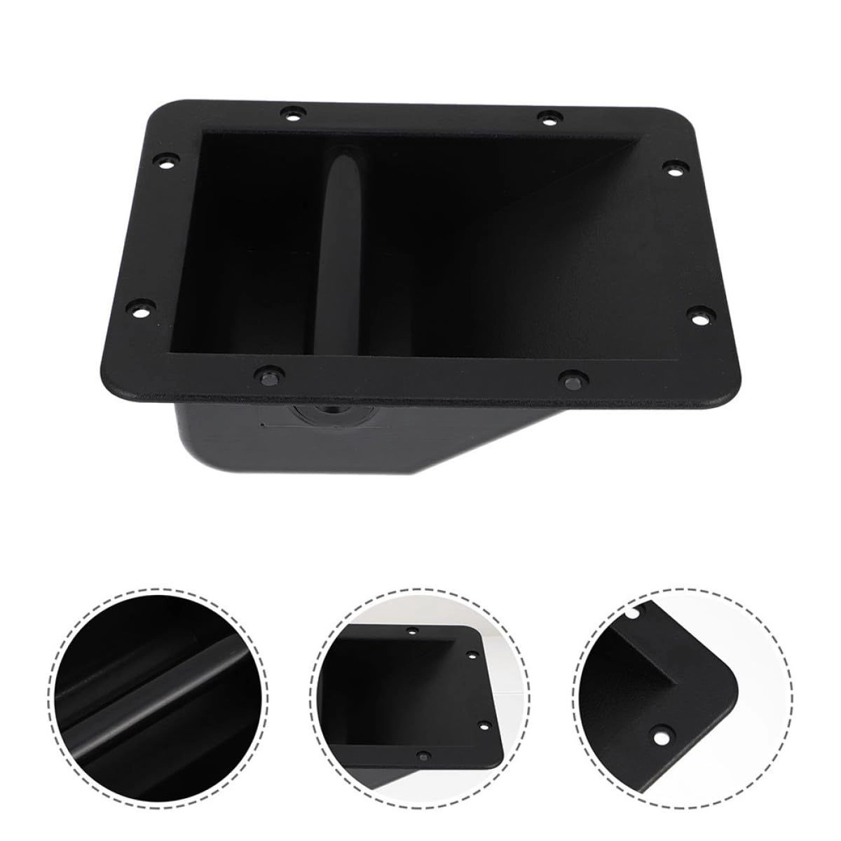 Speaker handle - Black Plastic