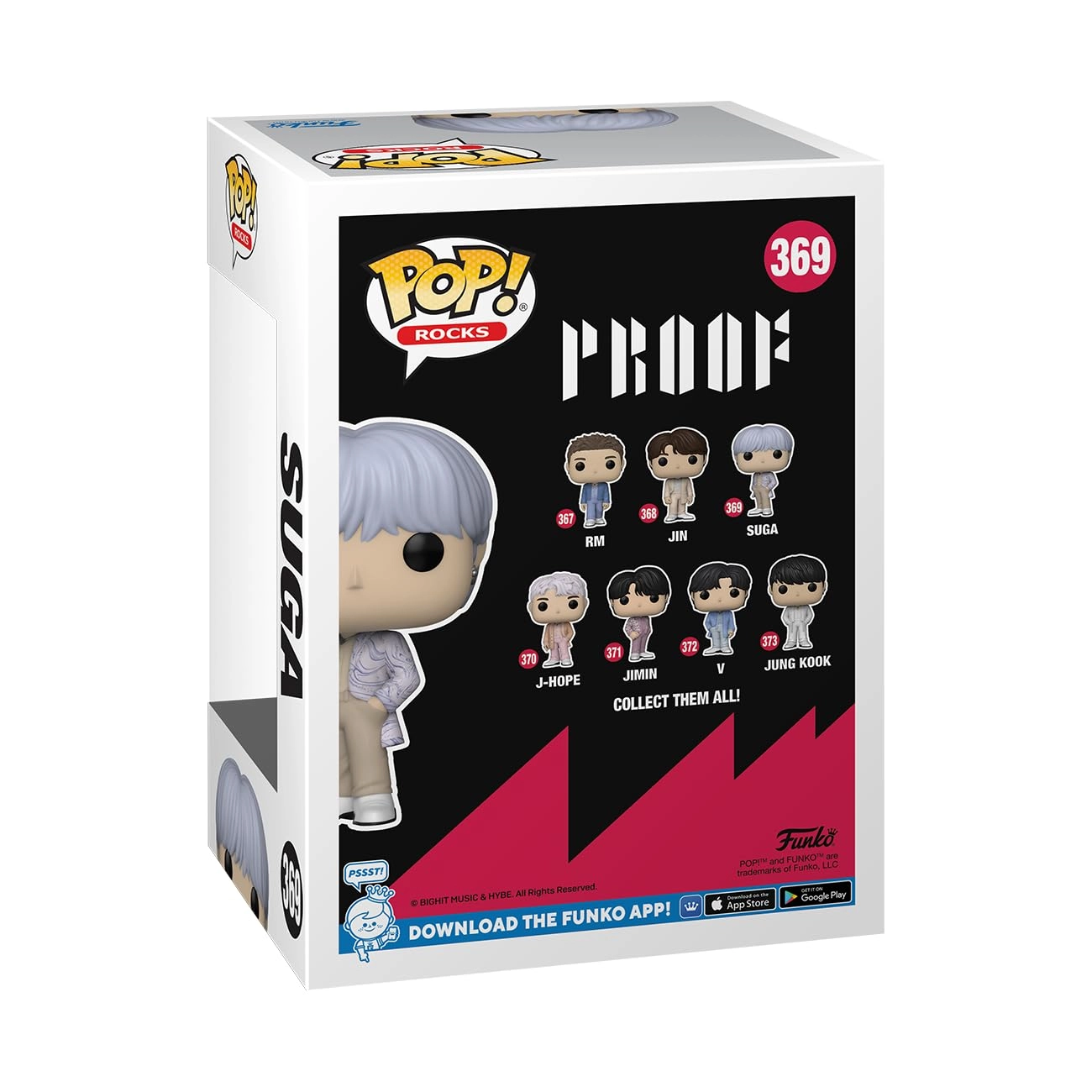 SUGA - BTS - POP! Rocks (9.5 cm)