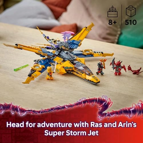 Ninjago Ras And Arin's Super Storm Jet (71833)