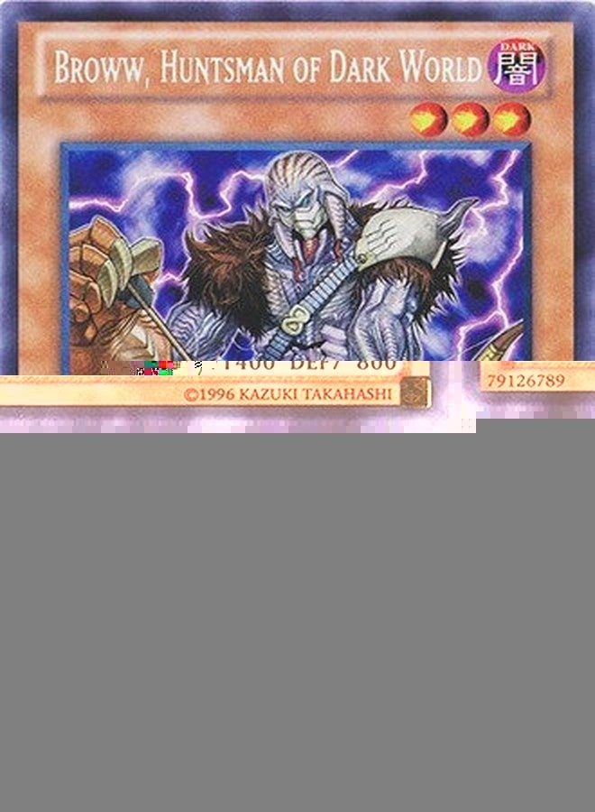 Broww, Huntsman of Dark World LCJW-EN243 - Legendary Collection 4: Joey's World 1st Edition Secret Rare