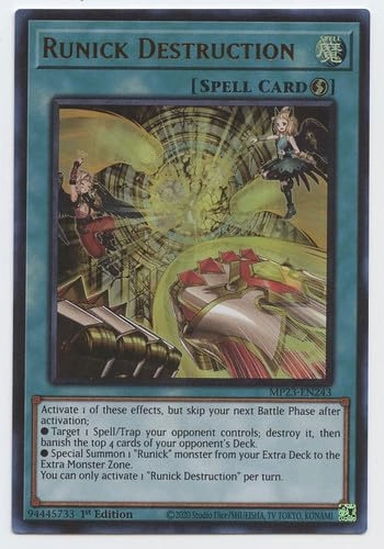 Yu-Gi-Oh! Runick Destruction MP23-EN243 - English 1st Edition