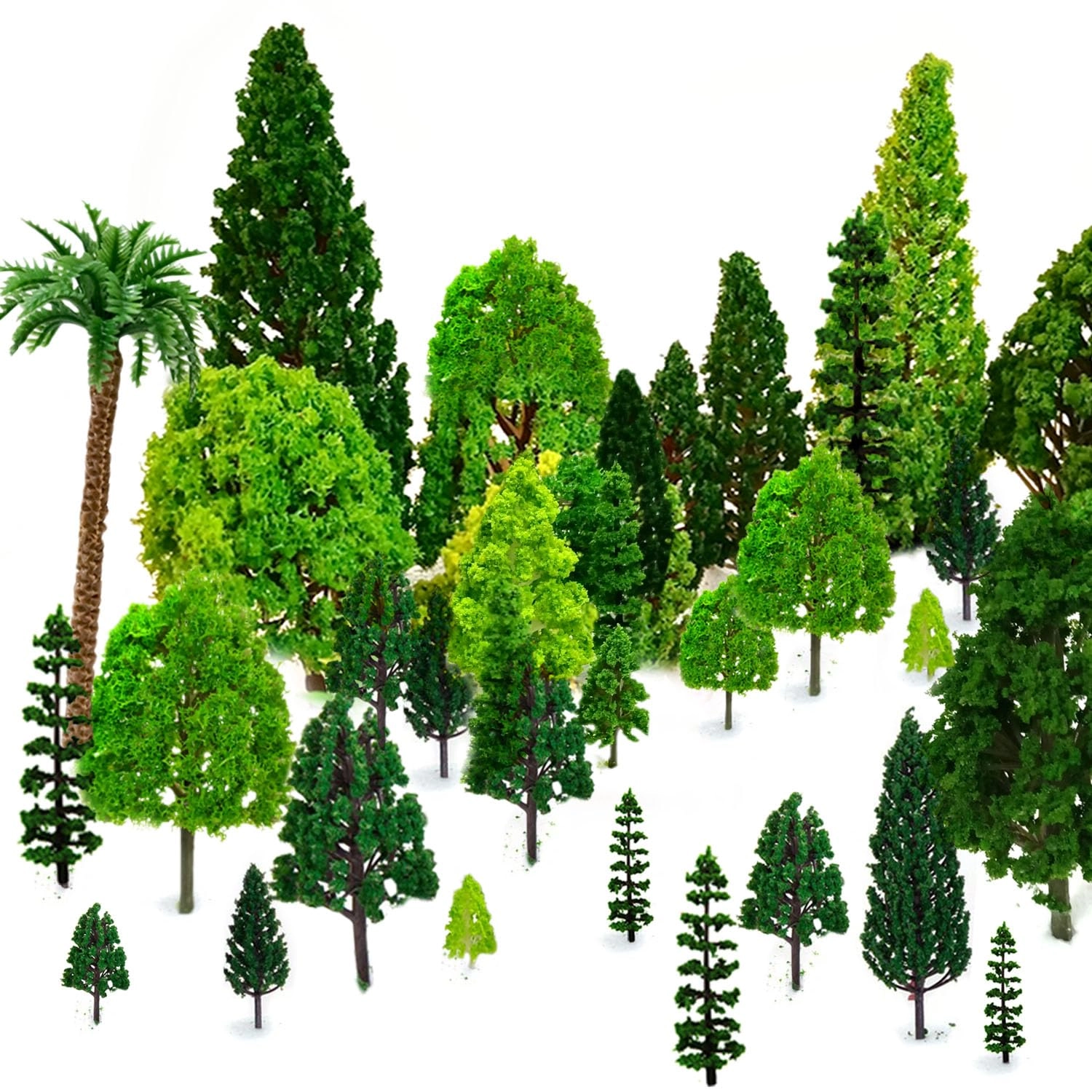 shenzhenshi tian jiao baobao dianzishangwu youxiangongsi YongLi Company Model Trees - 29pcs Ho