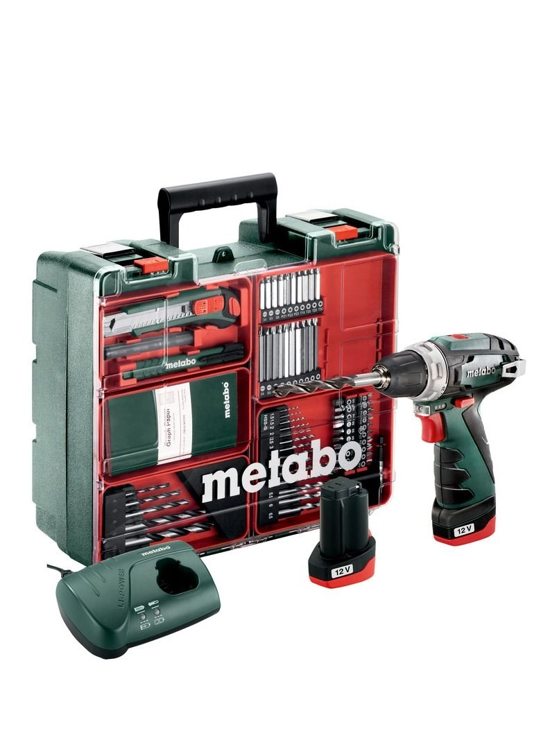 Metabo SBE 650 + POWERMAXX BS - 2X2AH 12V