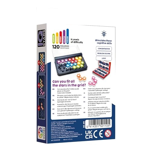 IQ-Stars Puzzle (SG 411) - 1 pcs