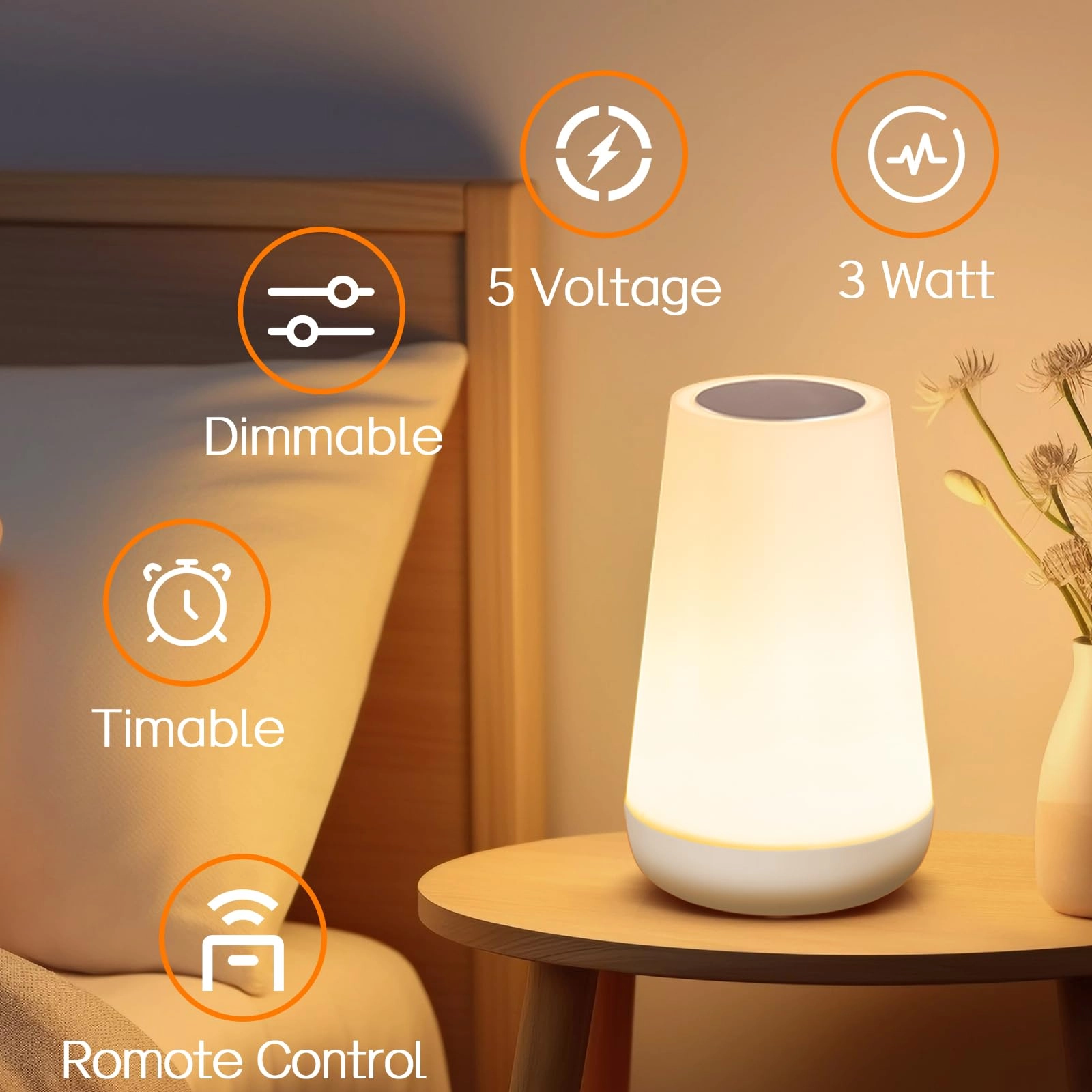 Night Light - Battery Powered Multicolor