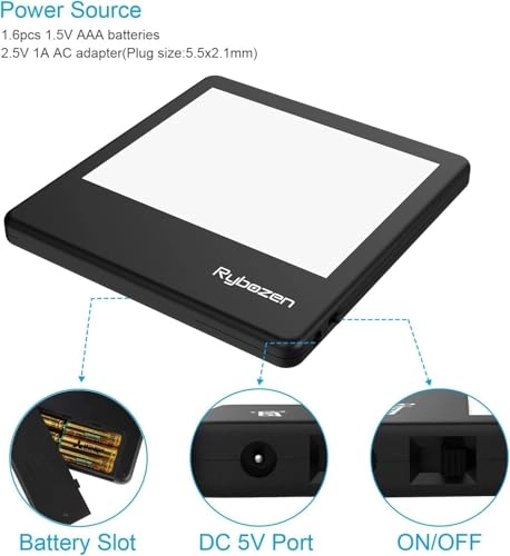 Ultra-Thin Portable Slide Scanner - USB