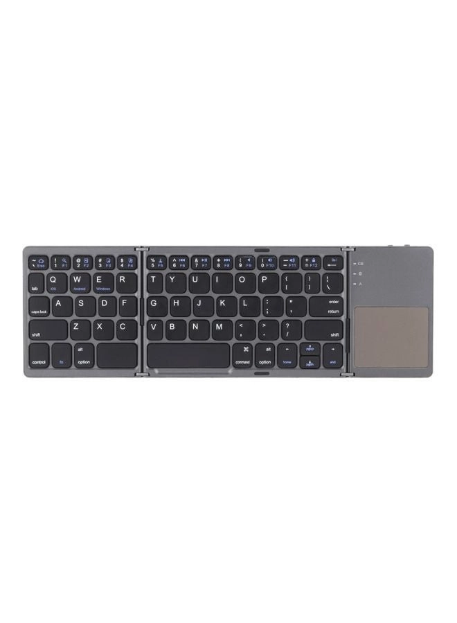 Round Keycap Touch Keyboard Case - Wireless