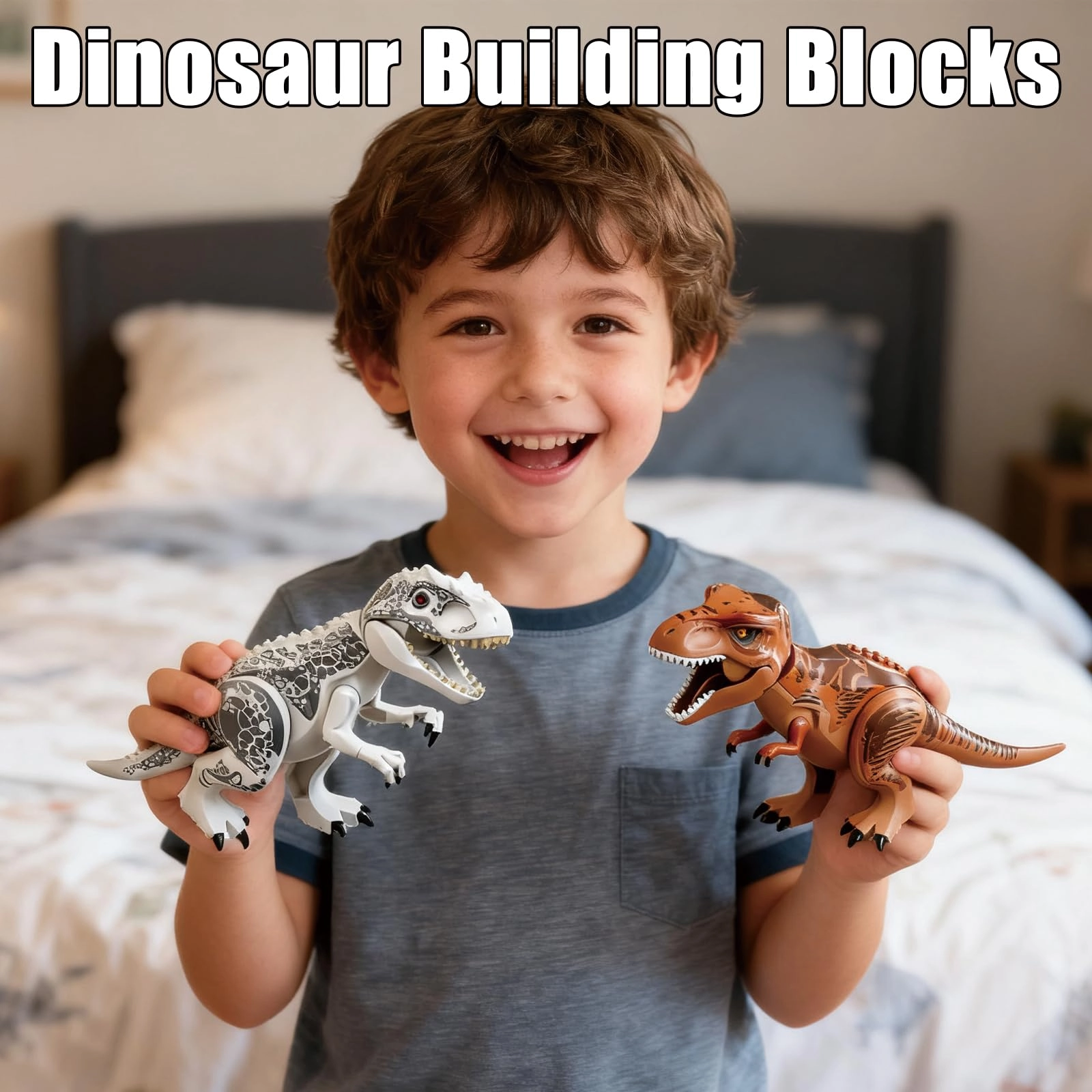 Dinosaur Building Blocks - Large Dinosaur 2 pcs