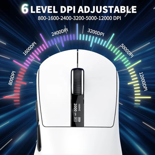 M6 Gaming Mouse - Tri-mode