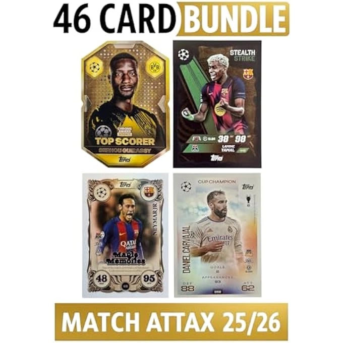 MATCH ATTAX 2025/2026 (25/26) - 46pcs Bundle