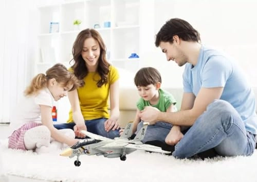 F14 Fighter Jet - ABS blocks 26 x 26 x 11 cm