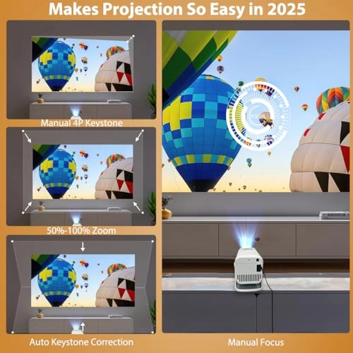 Smart WiFi Projector 450 ANSI 1080P