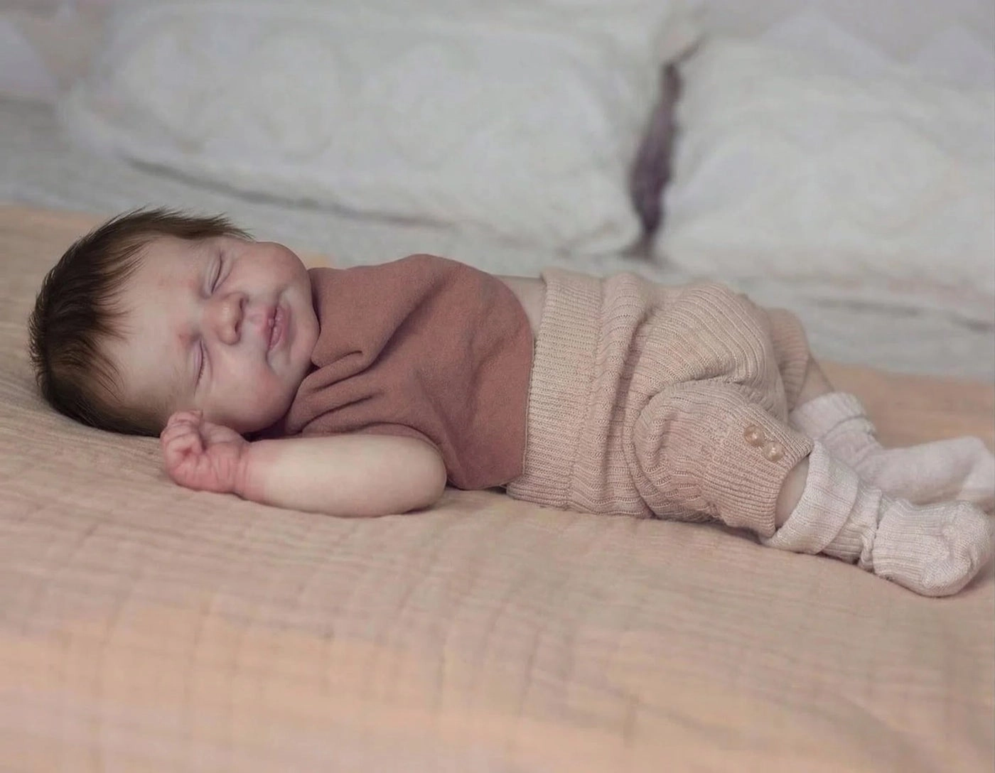 Reborn Baby Doll - 18 Inches 48 cm Silicone Baby Boy Ages 3+