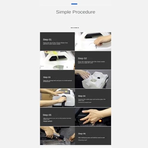 Carpet Cleaner Machines - Steam cleaning 1000W