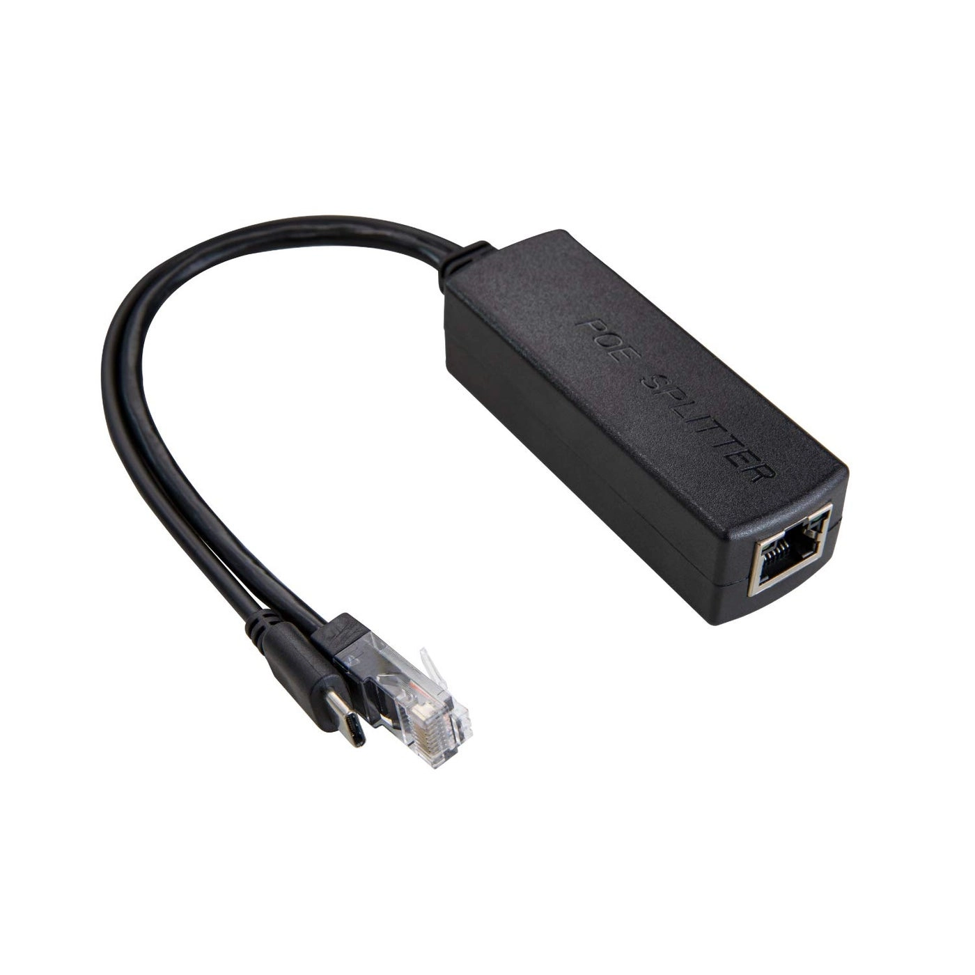 USB-C PoE Splitter - 5V/4A 802.3at Gigabit
