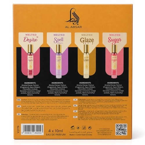 Amber Eau de Parfum 4 x 10ML Set