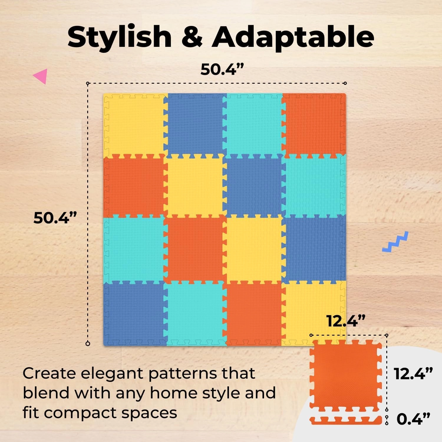 Baby Play Mat - Neutral 6-12 months