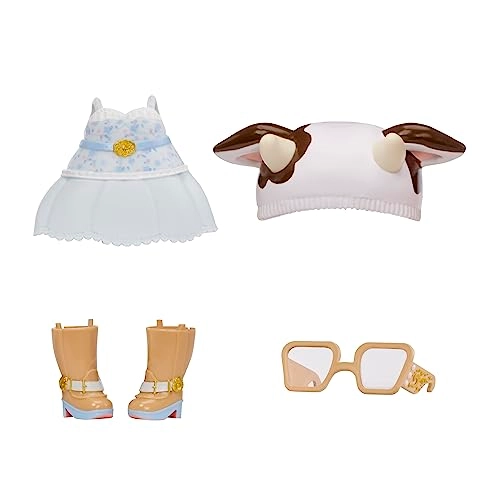 Cow Girl Fuzzy Surprise 30.18 cm - 7" fashion doll