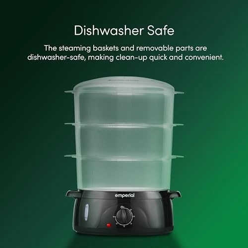 3 Tier Food Steamer - 9 Liters