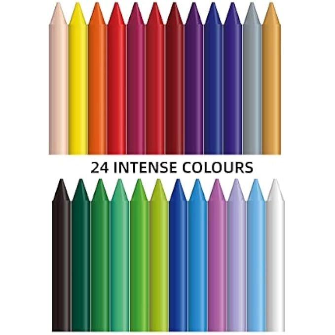 Plastic Cryons - 24 piece(s)