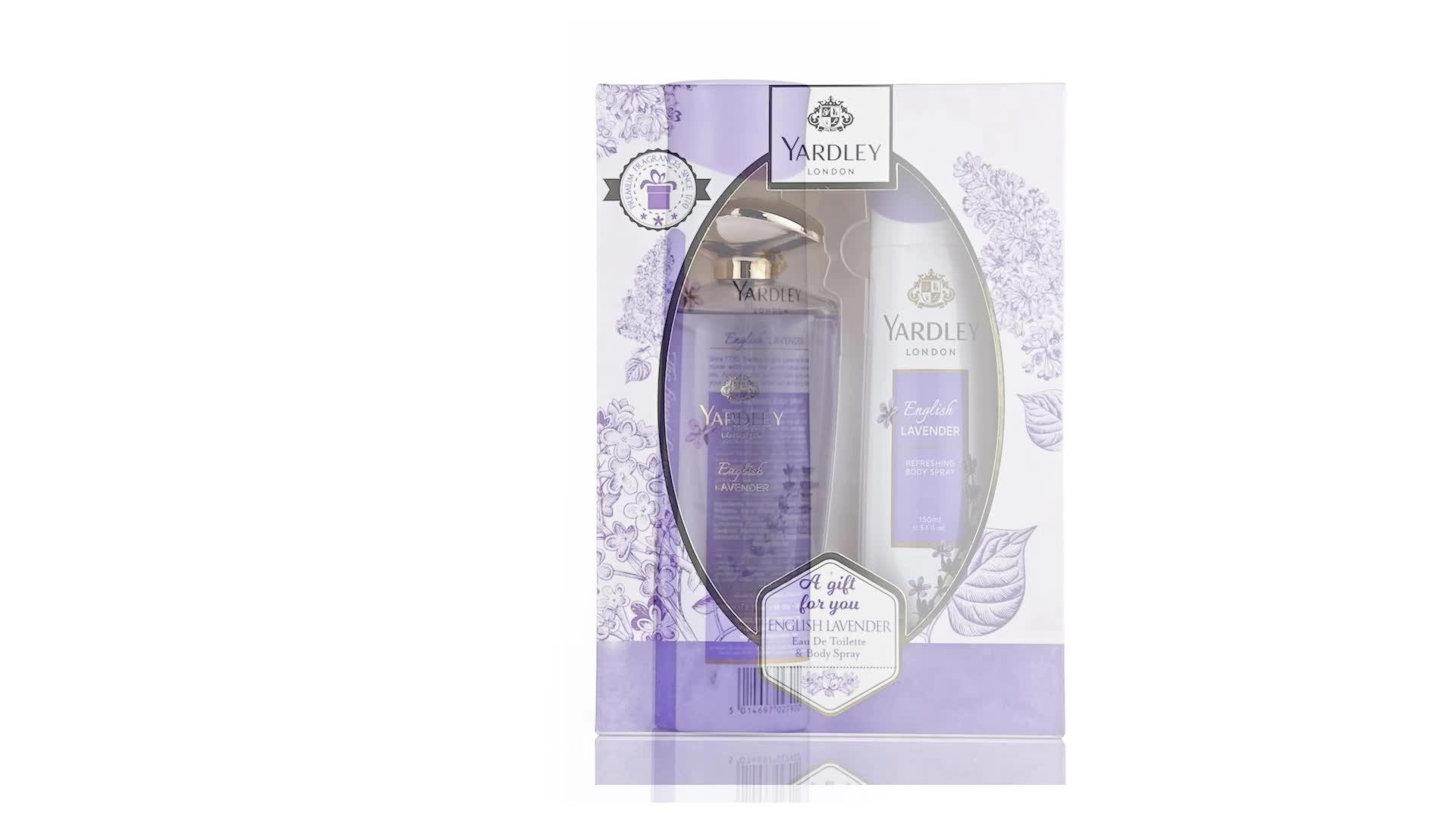 English Lavender Eau De Toilette + English Lavender Body Spray - Eau De Toilette Pack of 2