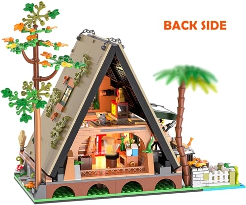 A-Frame Cabin - 1486pcs