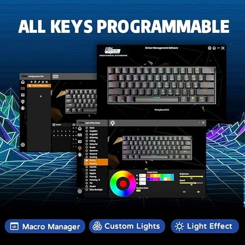 Rk61 - 60% Wired/Wireless