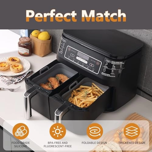 Air Fryer Silicone Liner - Silicone 2-Pack