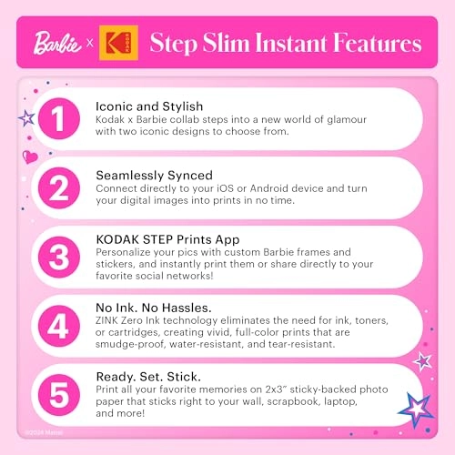 Barbie x Step Slim RODMPSB10 - 2 x 3 inch